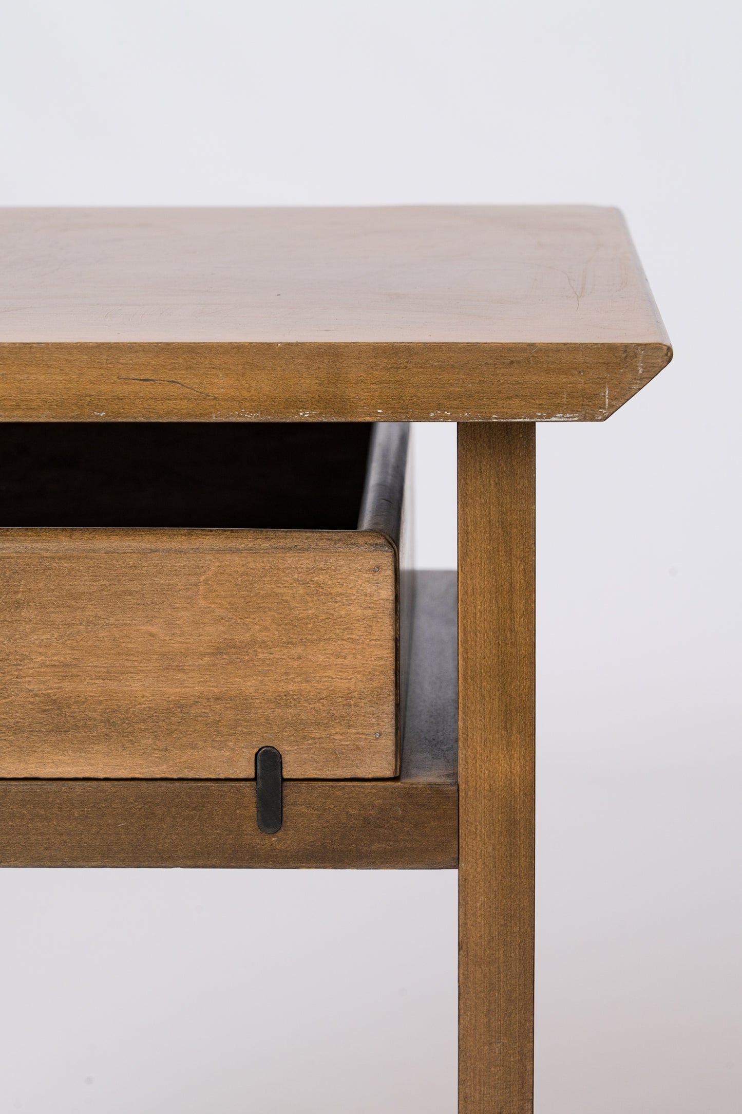Minimalist Wenge Veneer Side Tables or Nightstands by C. Liaigre - 1980's