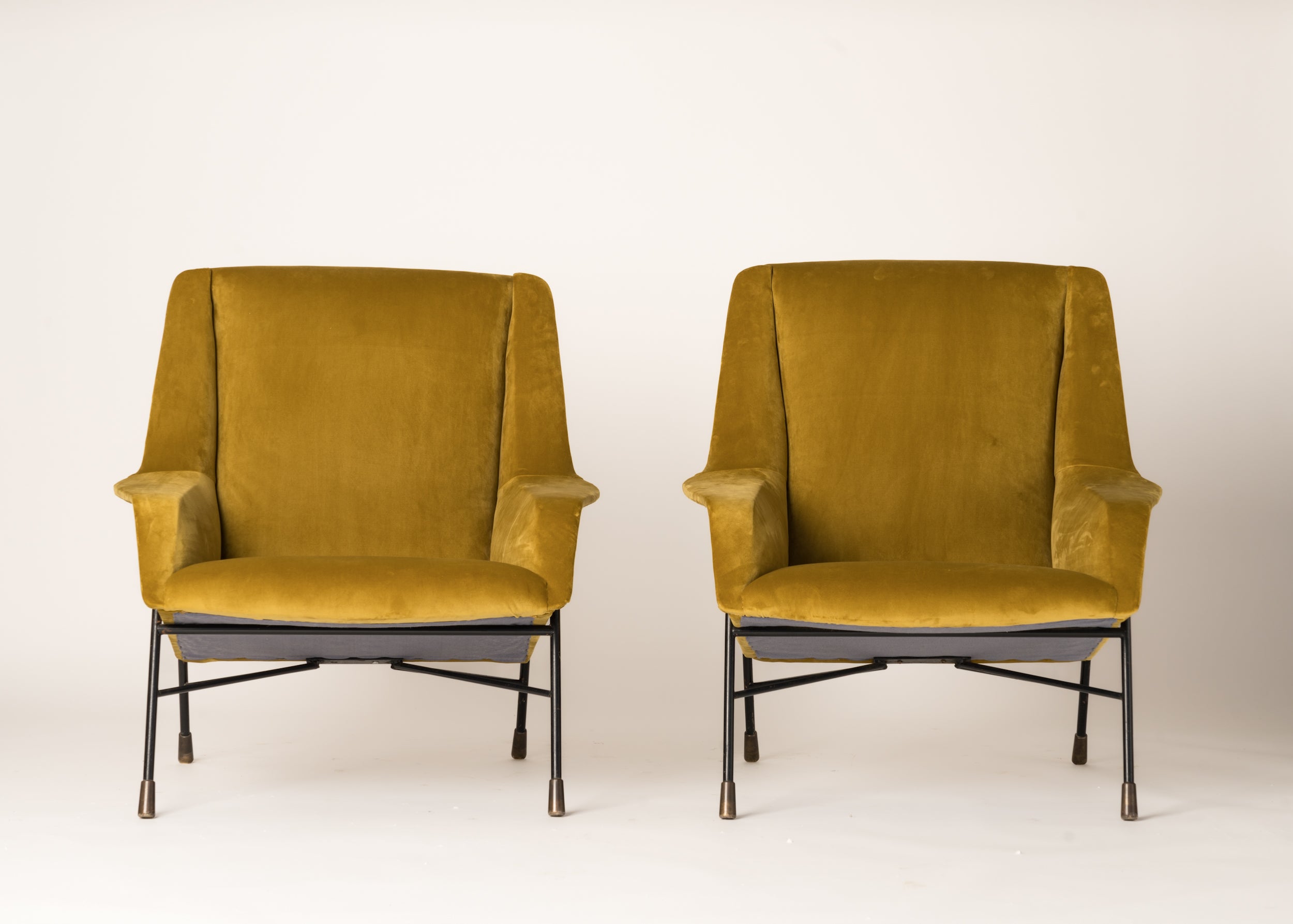 Pair of S12 Armchairs by Alfred Hendrickx for Belform, Belgium, 1958