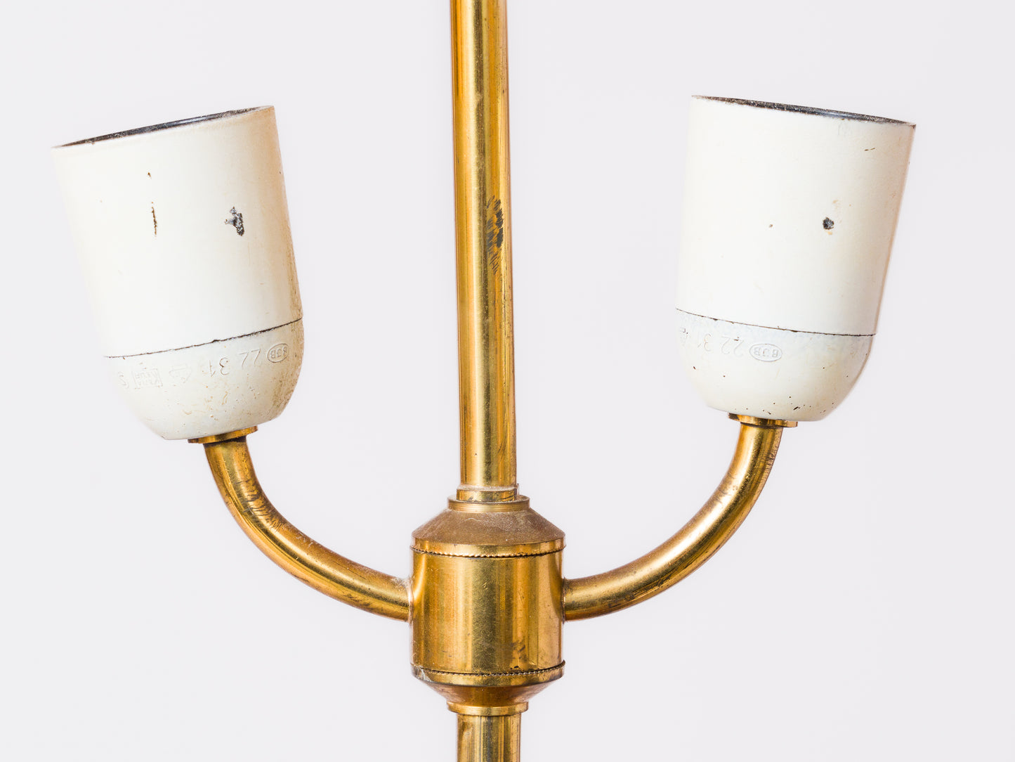 Nickel & Bronze "Building" Table Lamp by Jacques Charpentier - France 1970's