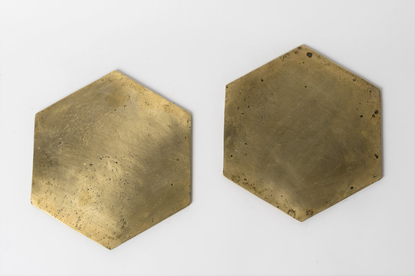 Set of two Cast Bronze Placemats by David Marshall - Spain 1980's