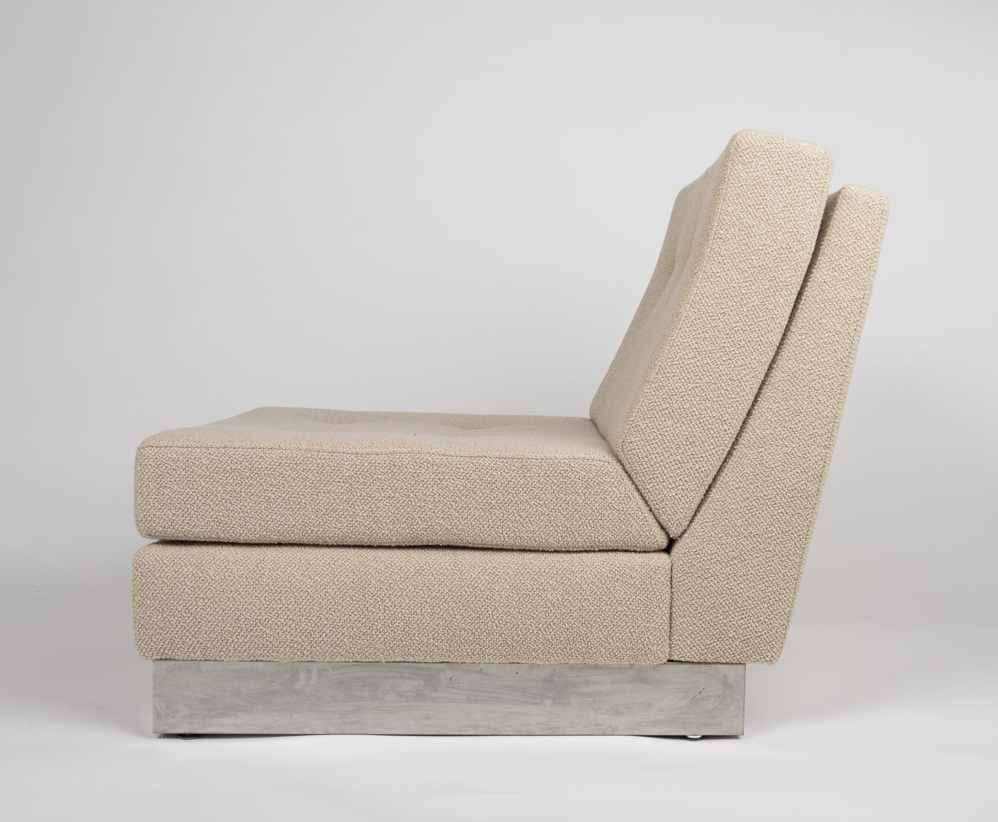 Lounge Chair and Ottoman by Jacques Charpentier, France, 1970's