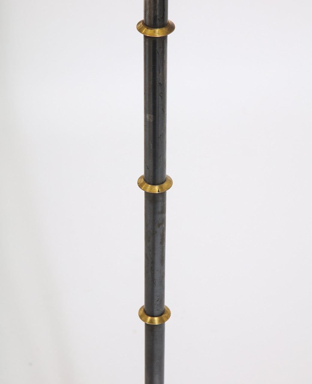 Adjustable Height Floor Lamp by Jacques Adnet, France, 1950's