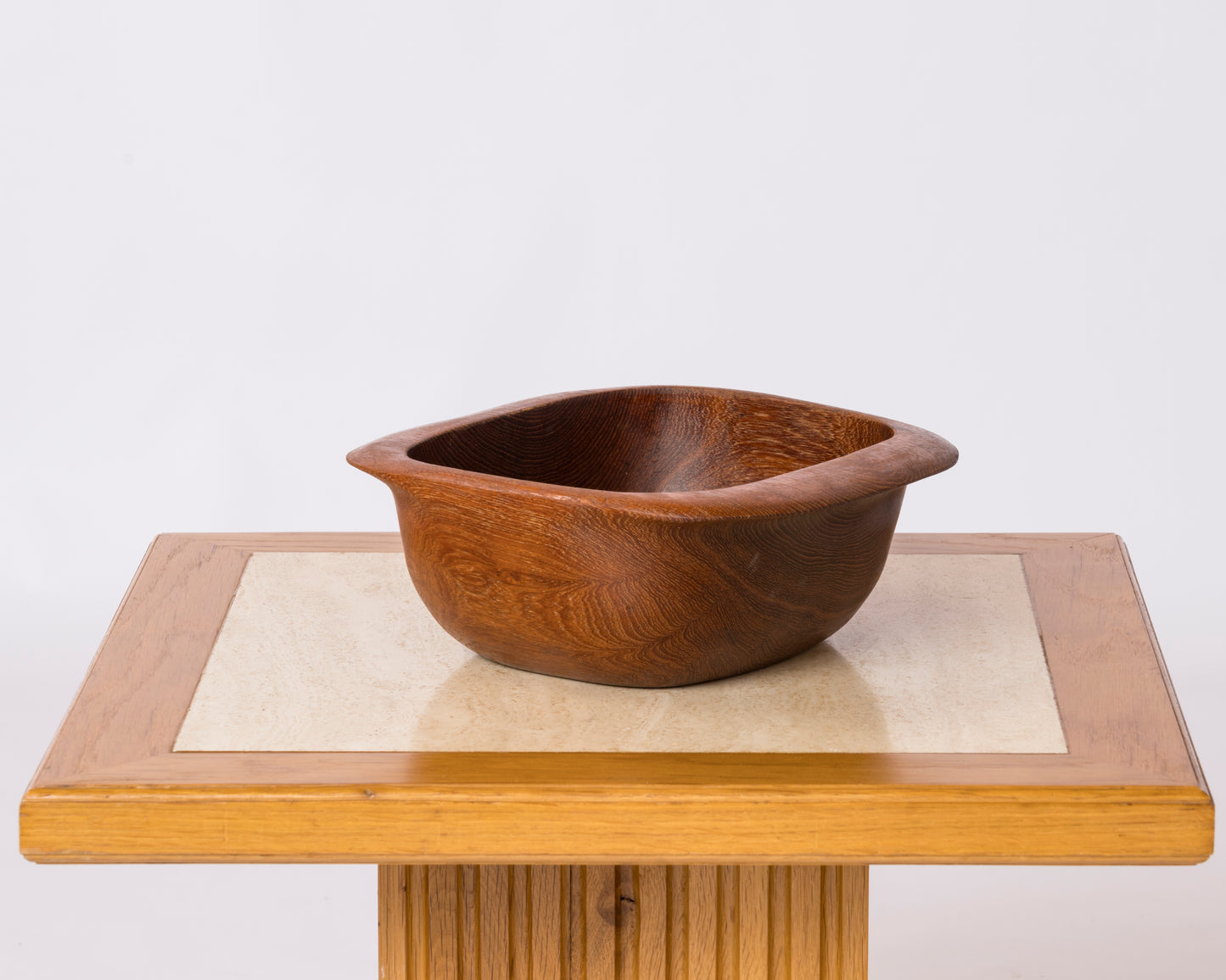 Minimalist Teak Bowl or "Vide Poches" - Scandinavia 1970's