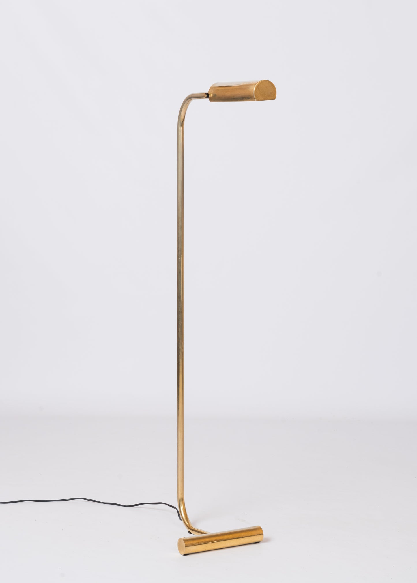 Brass Reading Lamp by Manufactor for Christian Liaigre - France 1980's