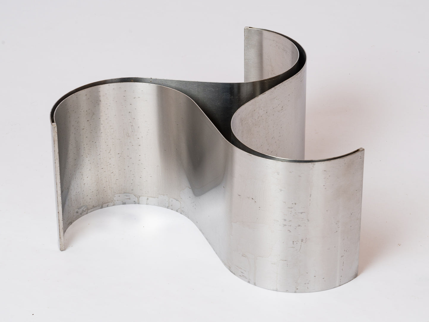 Stainless Steel "Comète" Coffee Table by Patrice Maffei for Kappa - France 1970s