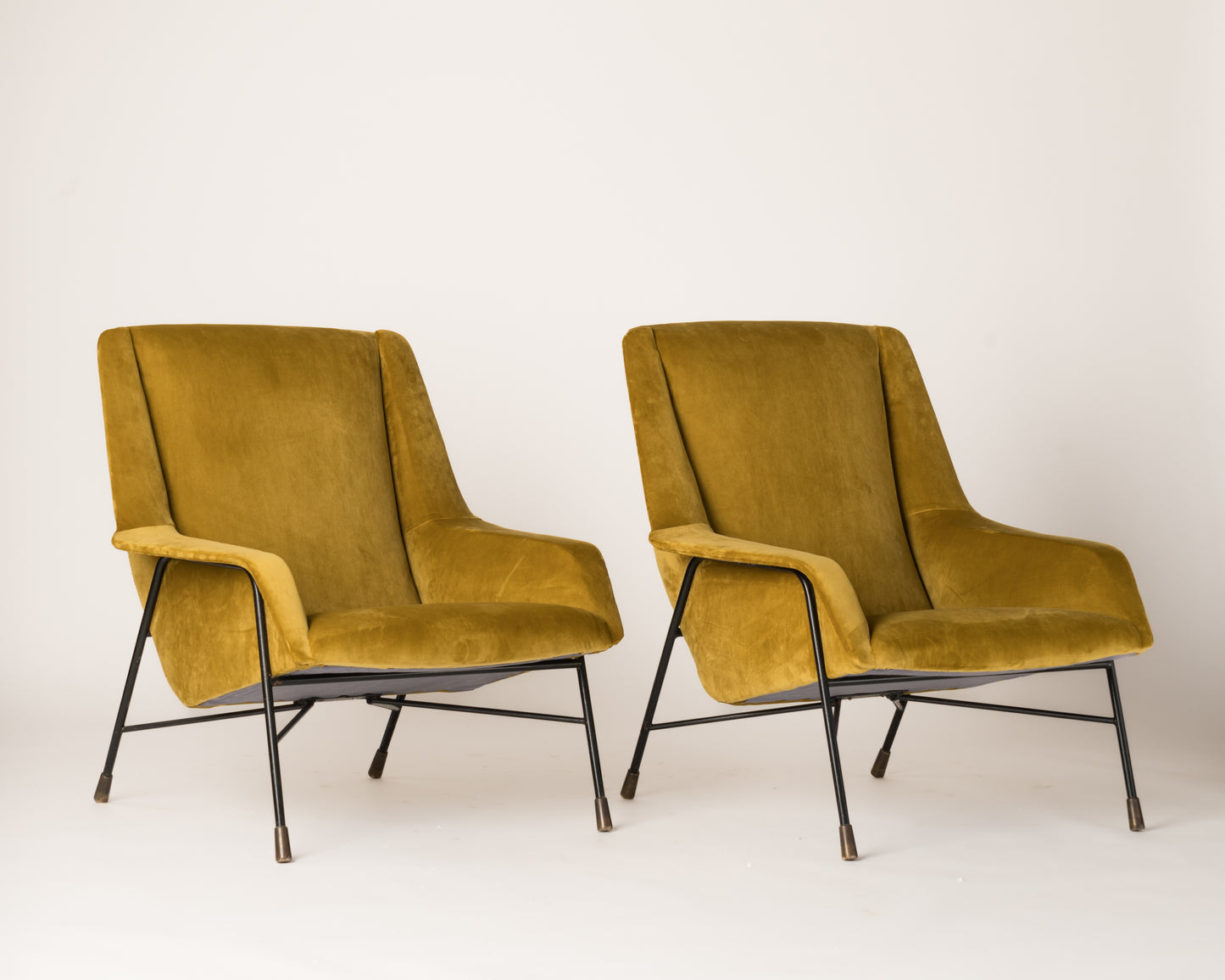 Pair of S12 Armchairs by Alfred Hendrickx for Belform, Belgium, 1958