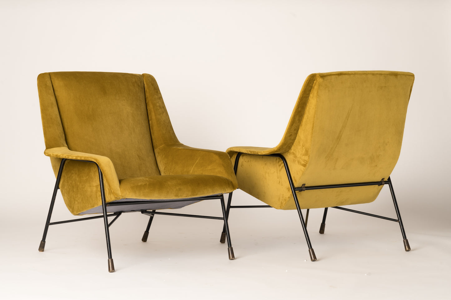 Pair of S12 Armchairs by Alfred Hendrickx for Belform, Belgium, 1958