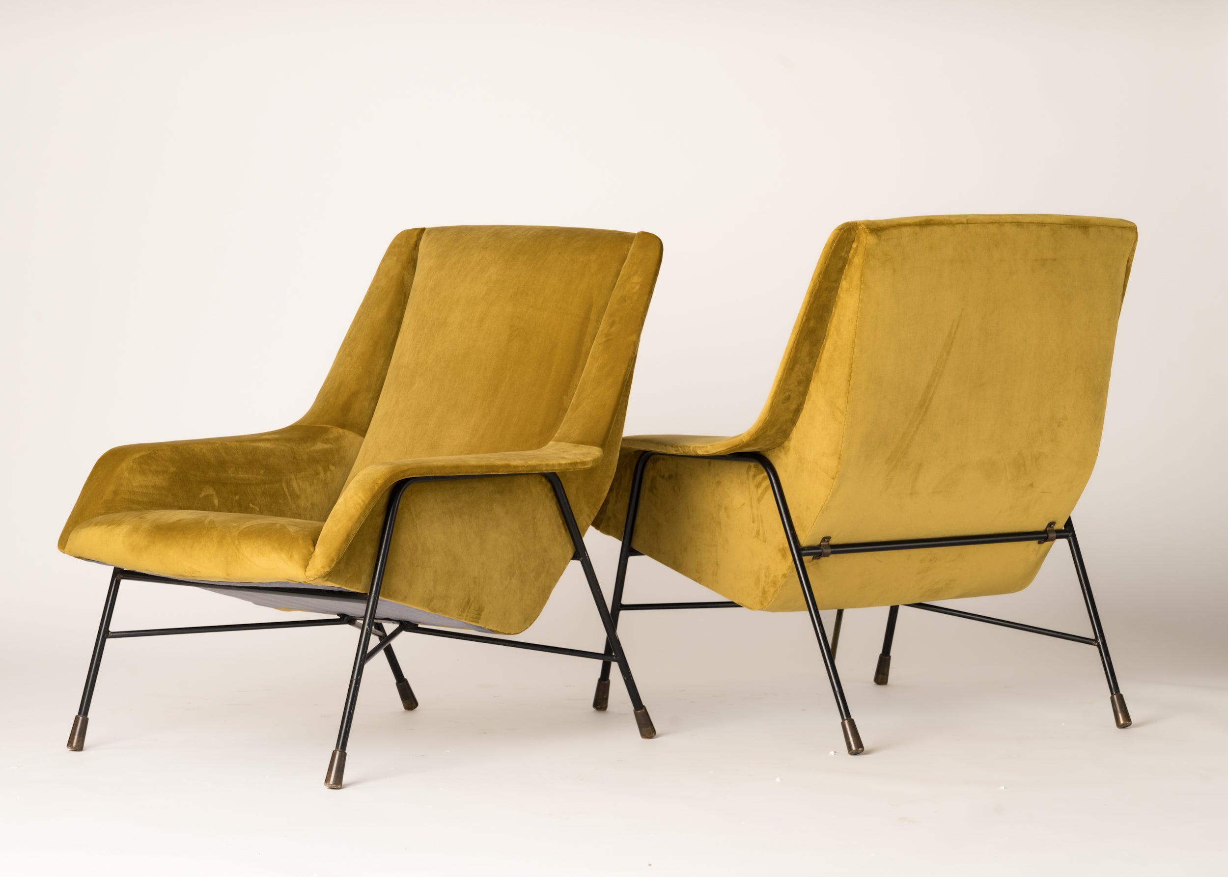 Pair of S12 Armchairs by Alfred Hendrickx for Belform, Belgium, 1958