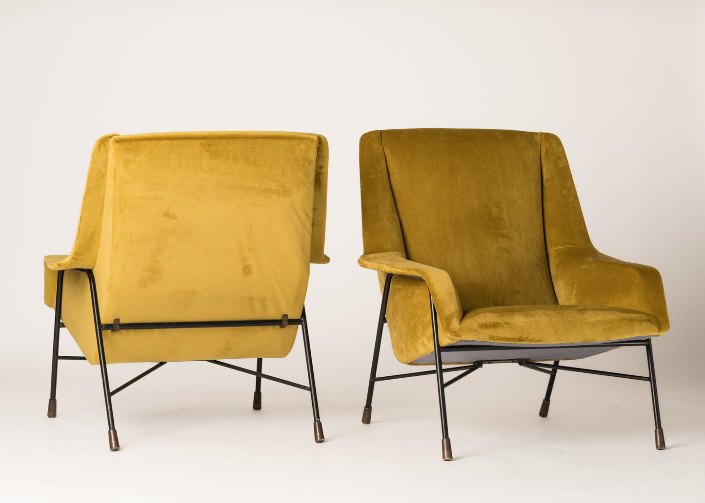 Pair of S12 Armchairs by Alfred Hendrickx for Belform, Belgium, 1958