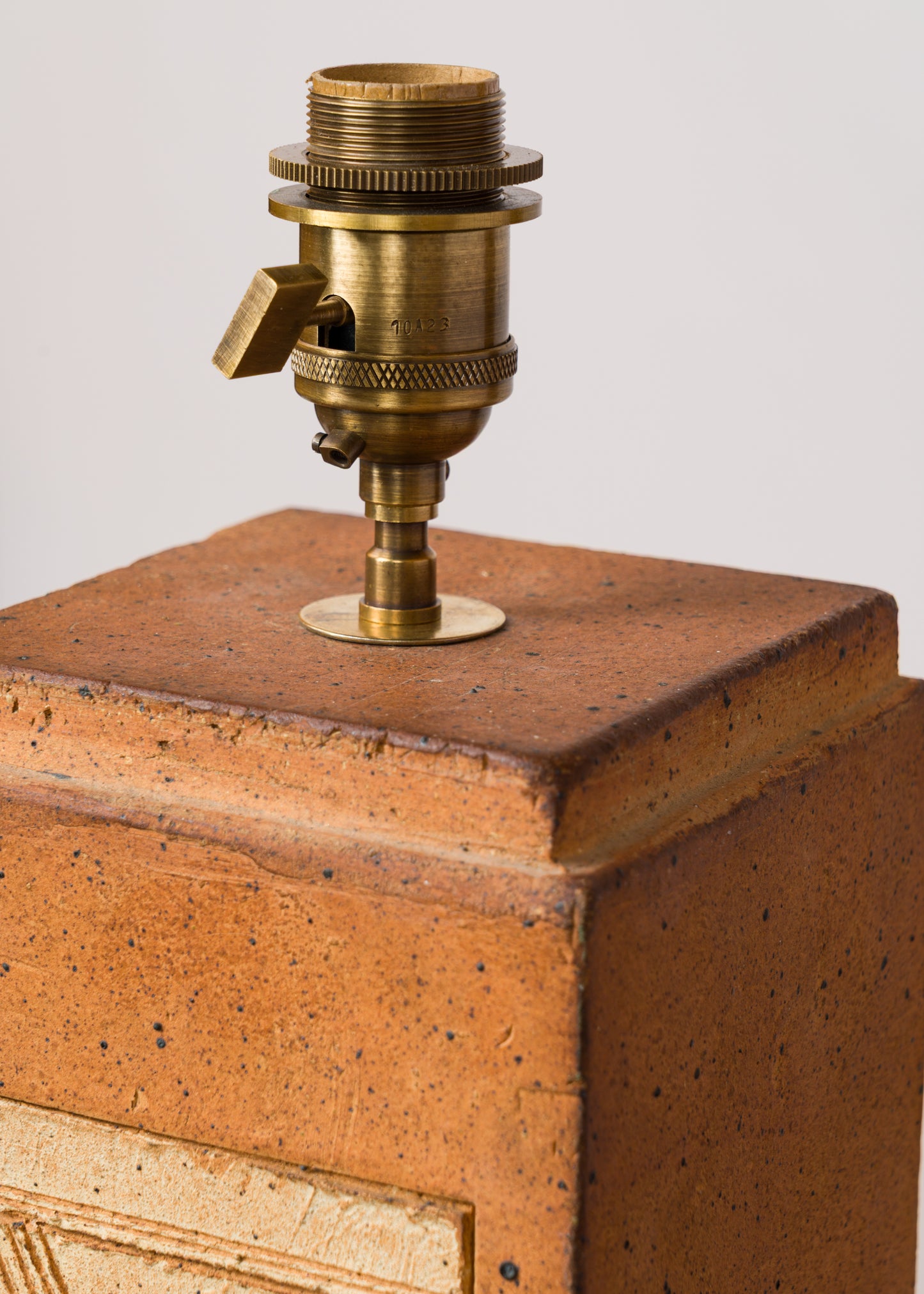 Firesand Decorative Lamp att. to La Borne - France 1970's