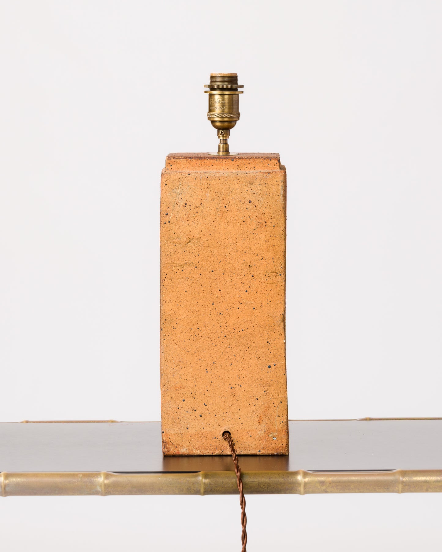 Firesand Decorative Lamp att. to La Borne - France 1970's