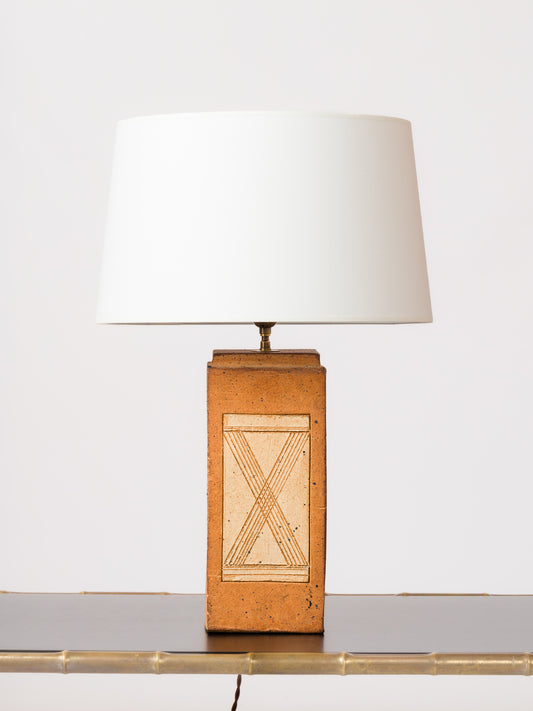 Firesand Decorative Lamp att. to La Borne - France 1970's