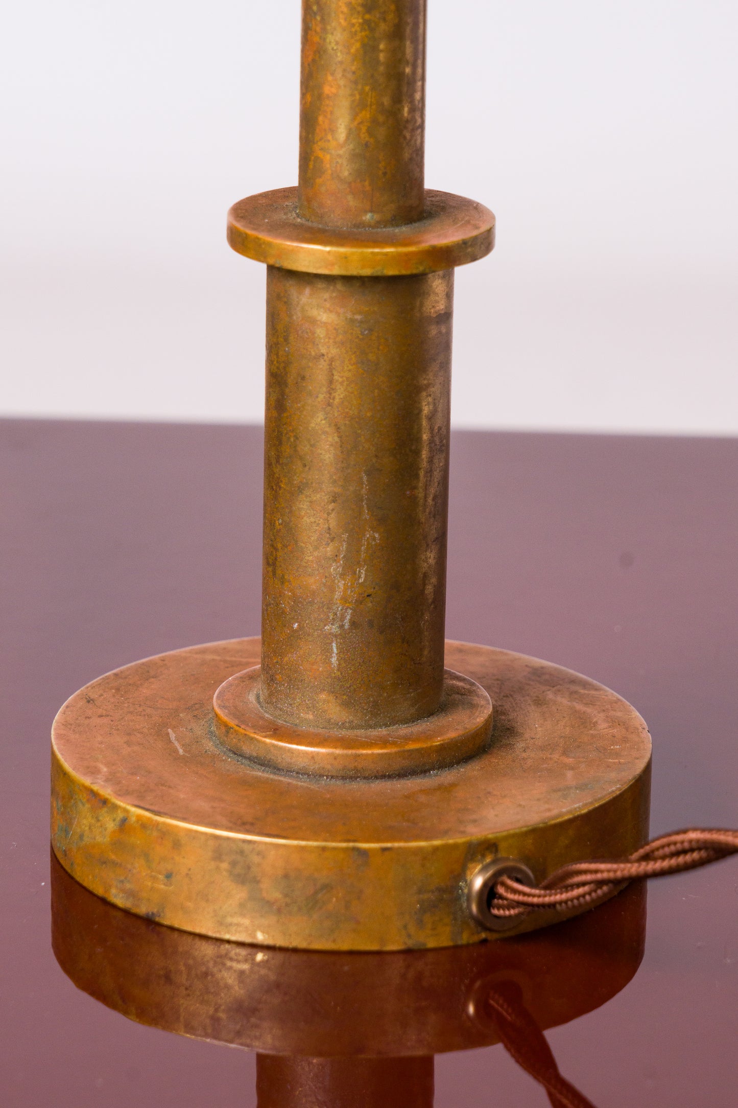 Patinated Bronze Art Deco Table Lamps – Bauhaus Inspiration – France 1930's
